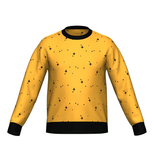 Starry Night Yellow & Black