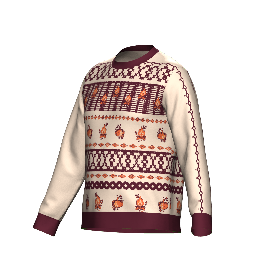 Campfire Pumpkin Sweater