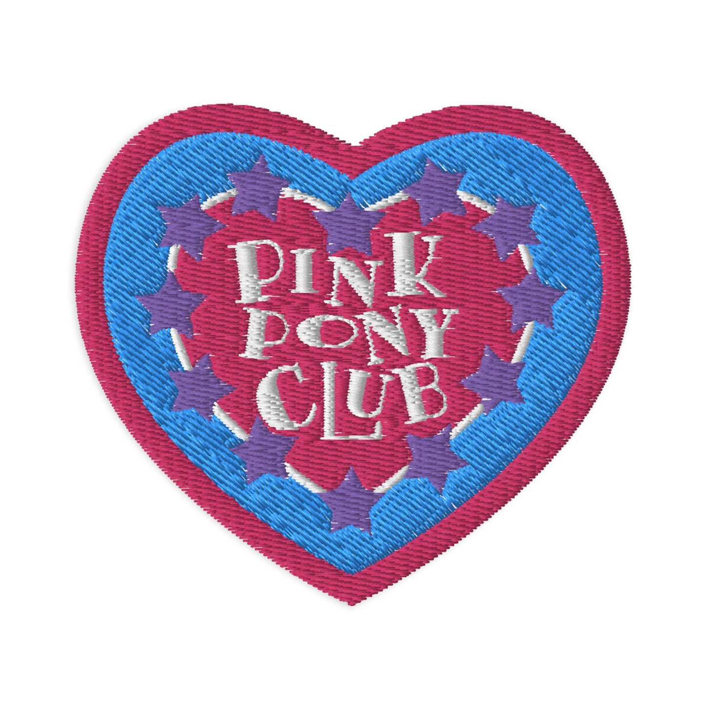 Pink Pony Club Embroidered Patch