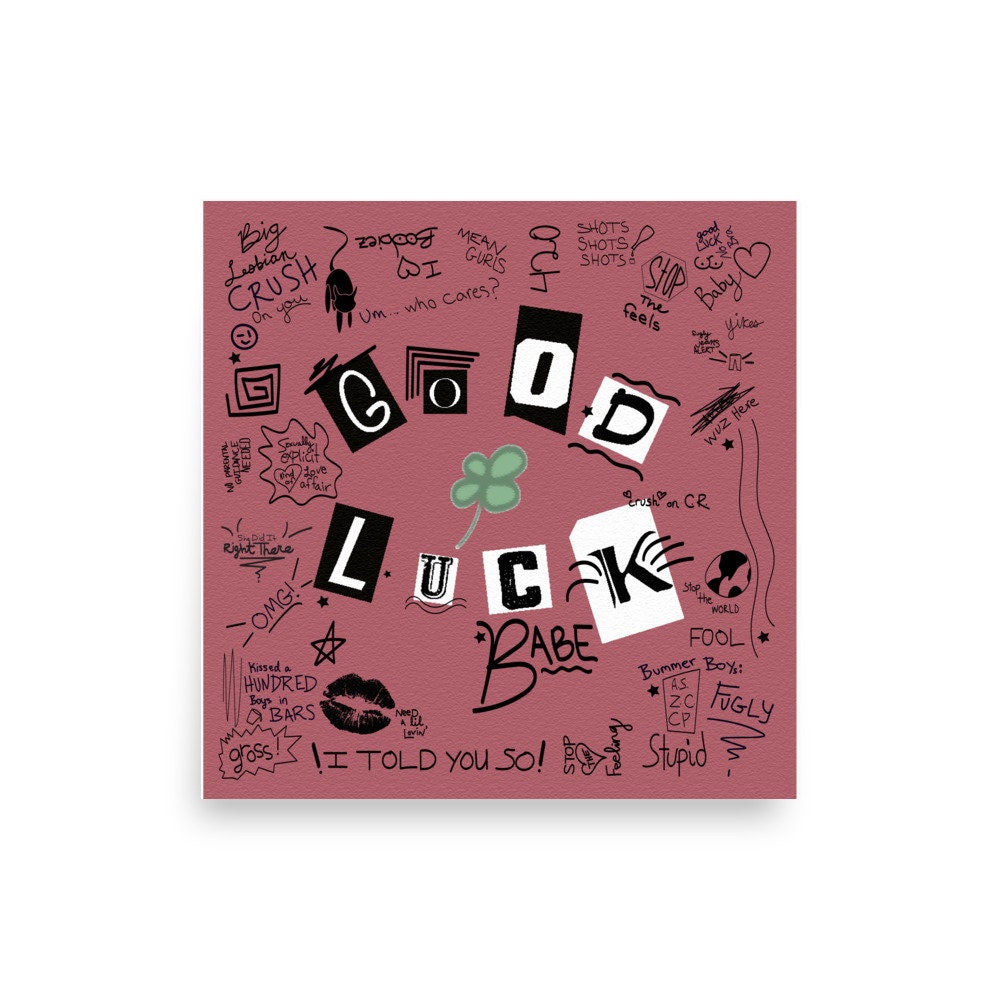 Good Luck Babe Poster