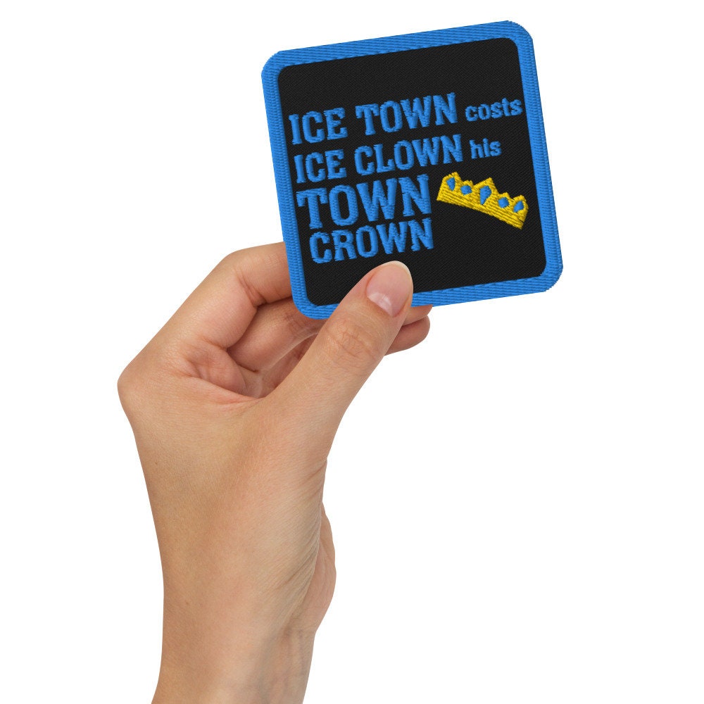 Ice Town Embroidered Patch