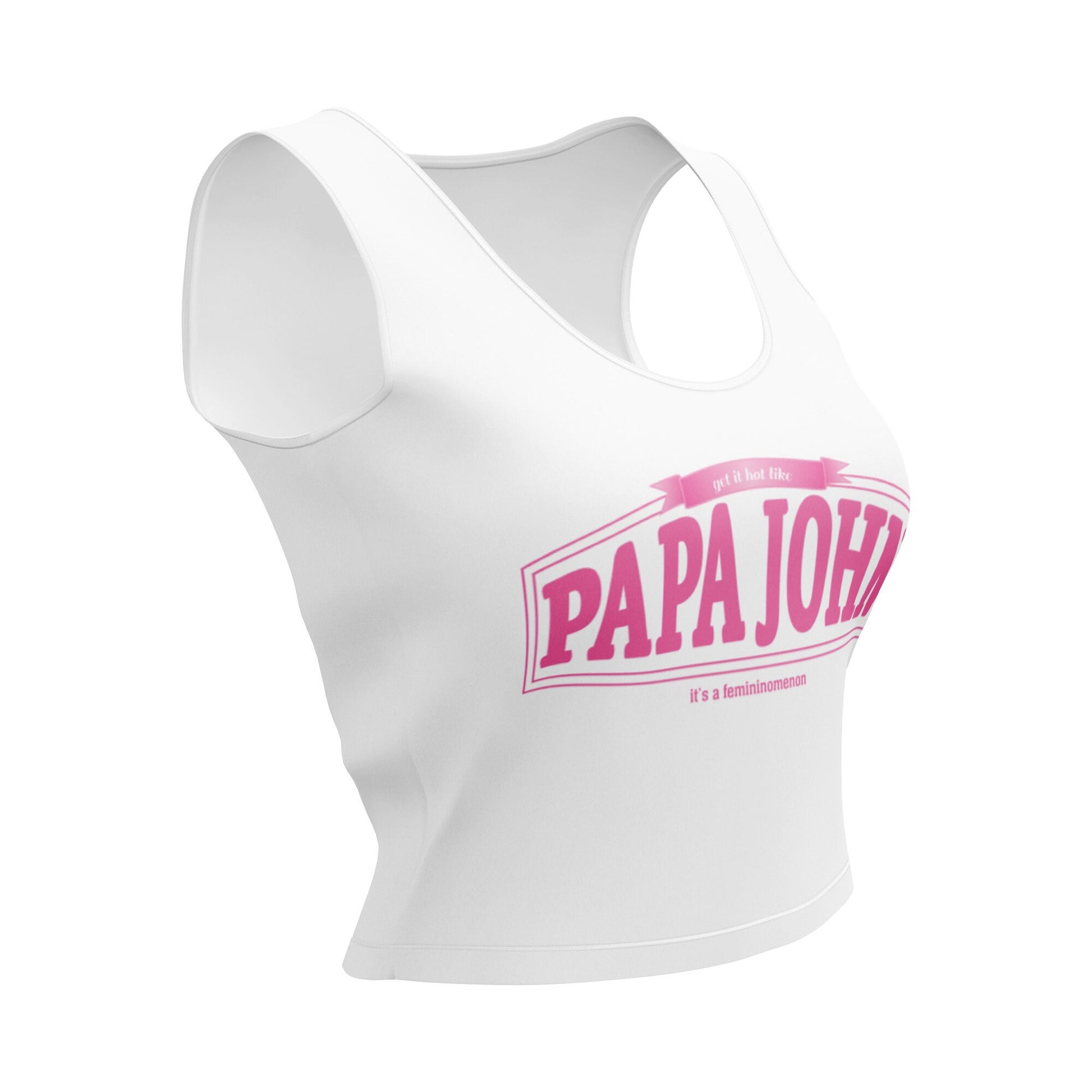 Chappell Roan Papa John Crop Top