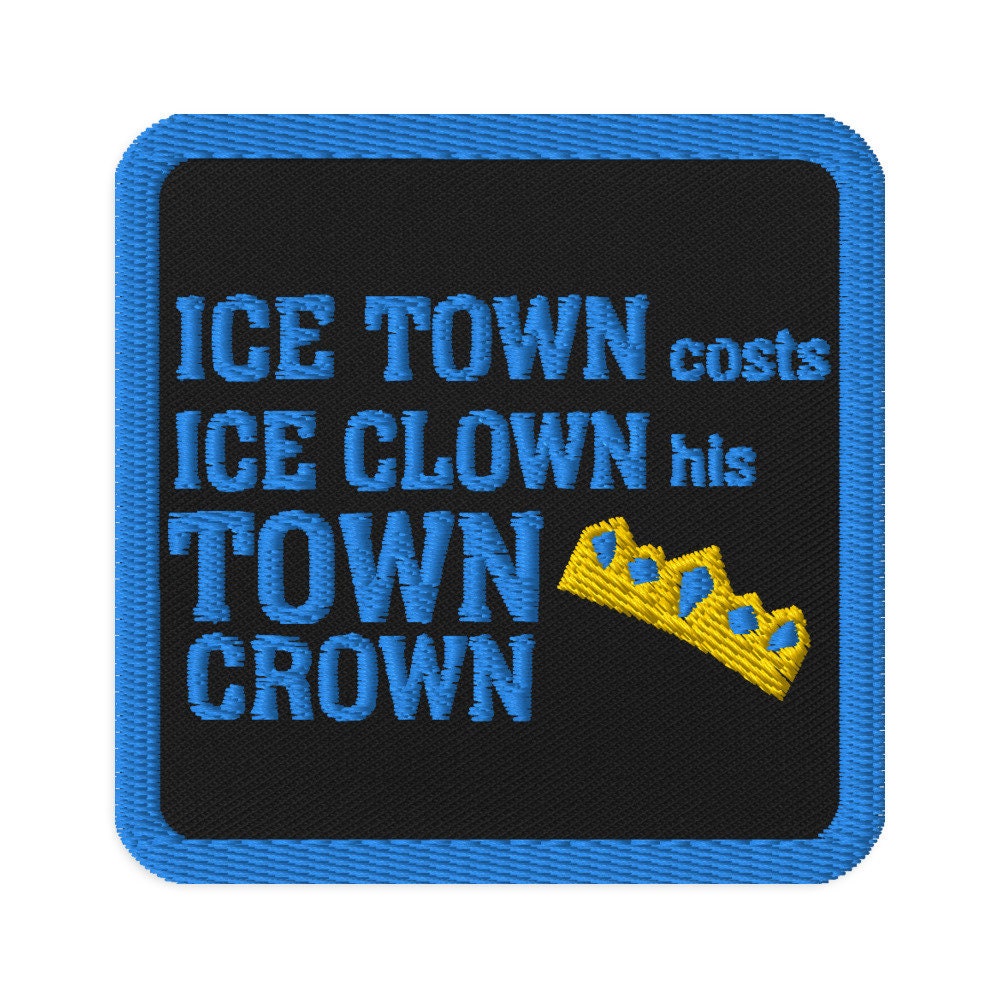 Ice Town Embroidered Patch