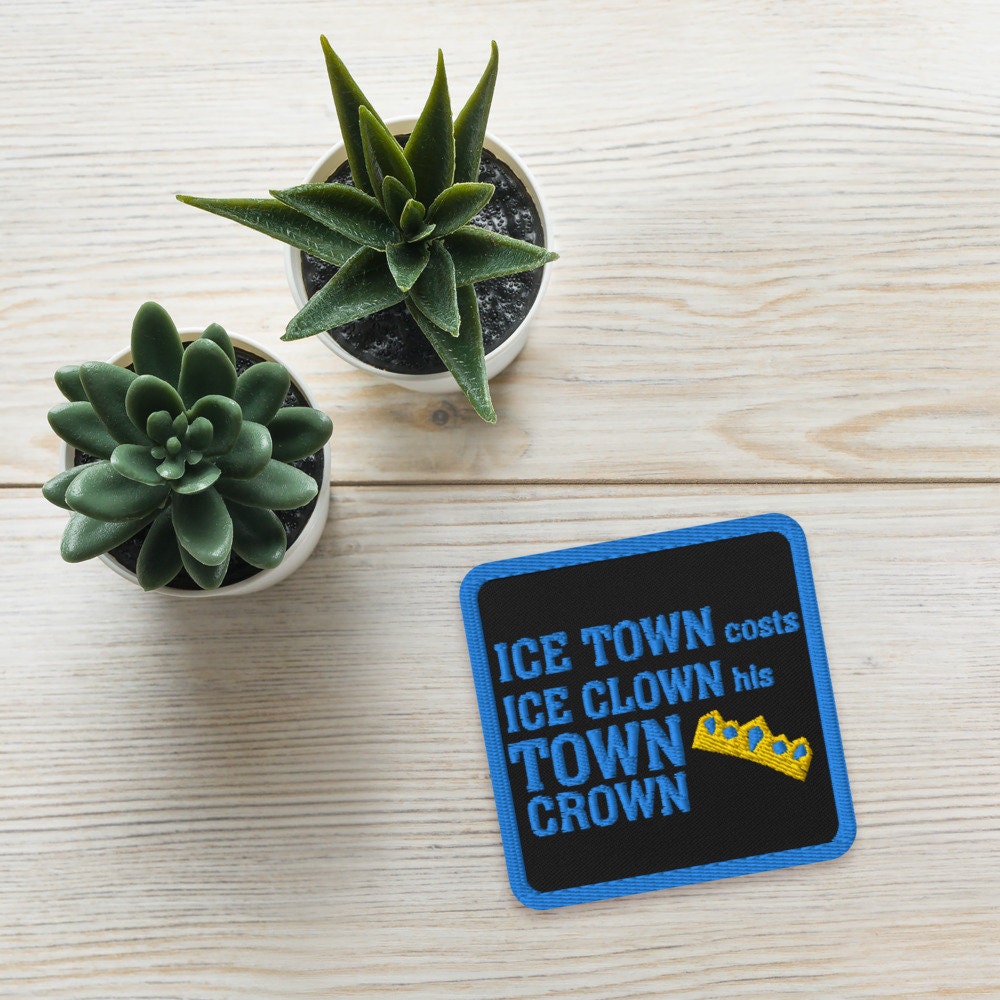 Ice Town Embroidered Patch