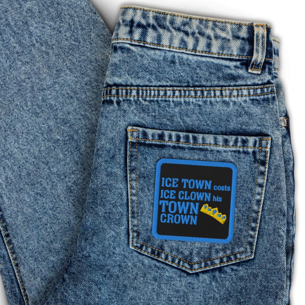 Ice Town Embroidered Patch