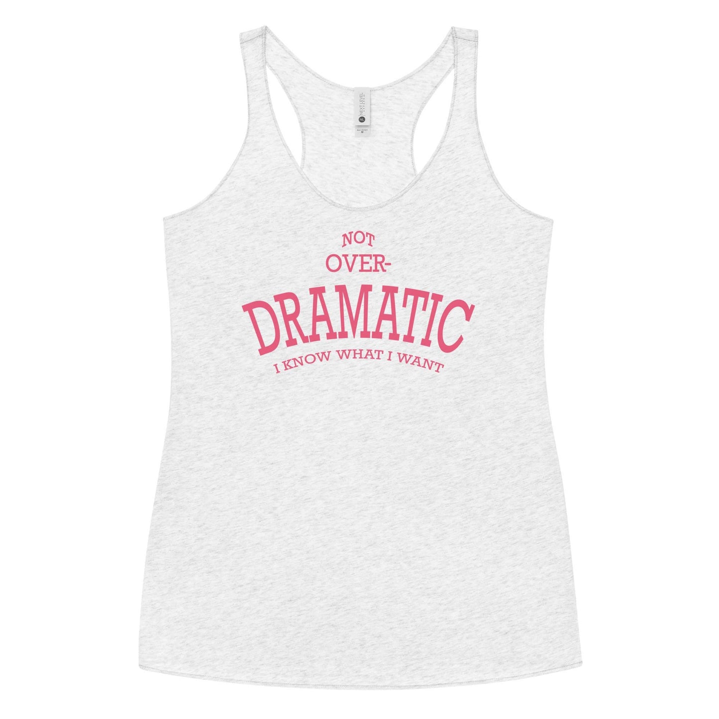 &#39;Not Over-Dramatic, I Know What I Want.&#39; Inspired by Chappell Roan&#39;s lyrics, this trendy statement tee is perfect for confident women, music festival outfits, and fans of feminist fashion. Embrace self-expression with this pop culture-inspired design