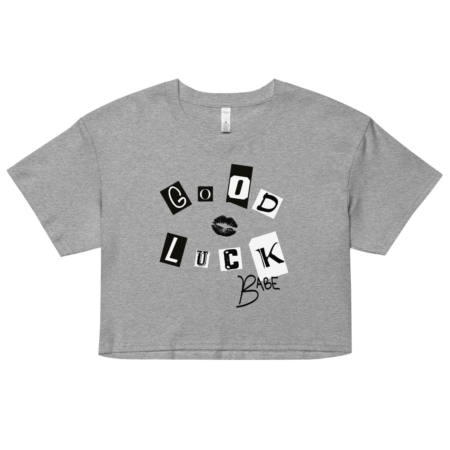 Chappell Roan Good Luck Babe Burn Book Crop